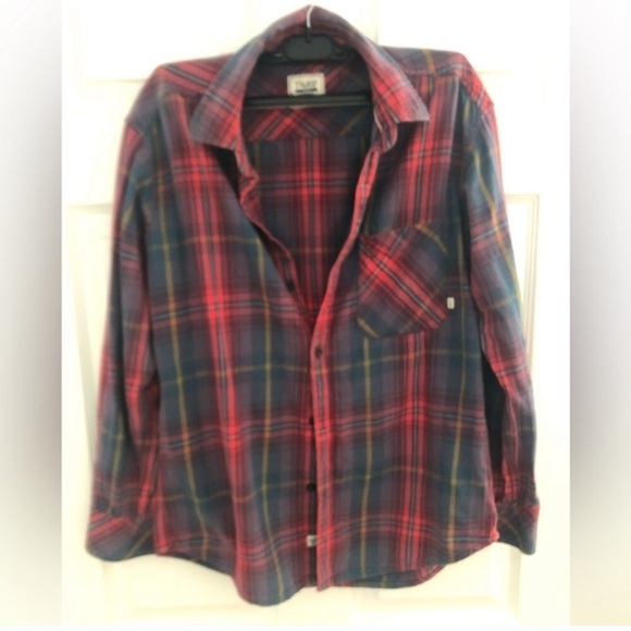 Aritzia TNA Plaid Flannel Boyfriend Fit Size Small - Picture 9 of 9